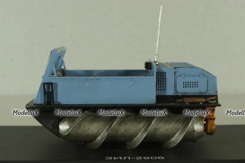 ЗИЛ 2906 Шнековый снегоболотоход со следами эксплуатации, 0102MP, Model Pro 1:43