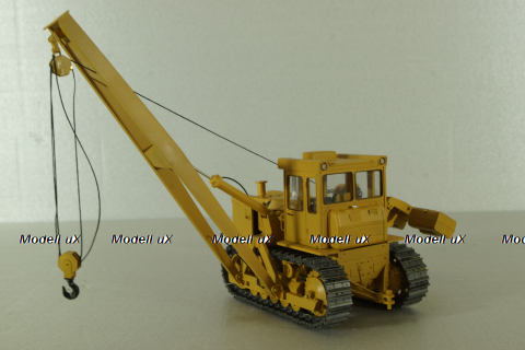 ТГ-124 трубоукладчик на базе Т-130 1980, охра, Трэкс 1:43