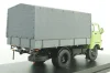 IFA W50L flatbed truck with tent, green grey, SSM1464, SSM 1:43