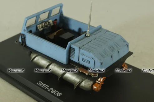 ЗИЛ 2906 Шнековый снегоболотоход со следами эксплуатации, 0102MP, Model Pro 1:43