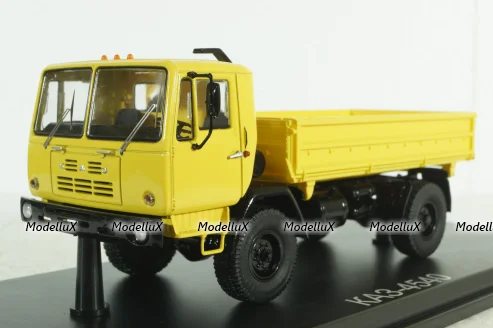 КАЗ-4540 самосвал 4х4, желтый, SSM1431, SSM 1:43