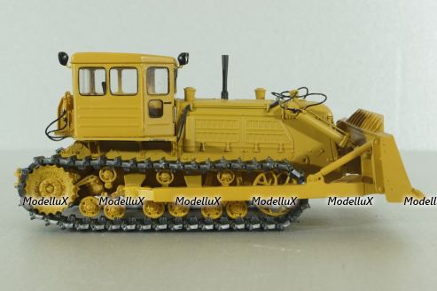 ДЗ-24 гидравлический бульдозер на базе Т-180Г 1960, охра, Трэкс 1:43