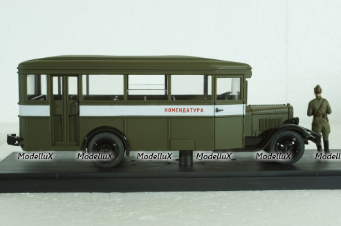 Зис-8, комендатура с фигуркой, Miniclassic 1:43