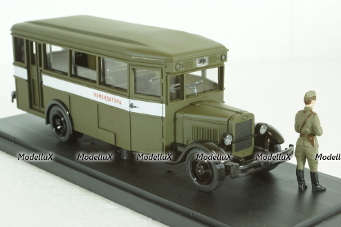 Зис-8, комендатура с фигуркой, Miniclassic 1:43