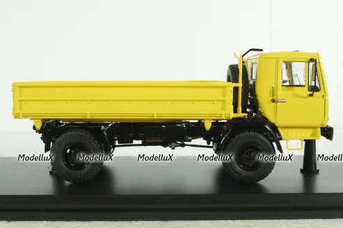 КАЗ-4540 самосвал 4х4, желтый, SSM1431, SSM 1:43