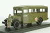 Зис-8 медицинский, с фигуркой санитарки, Miniclassic 1:43