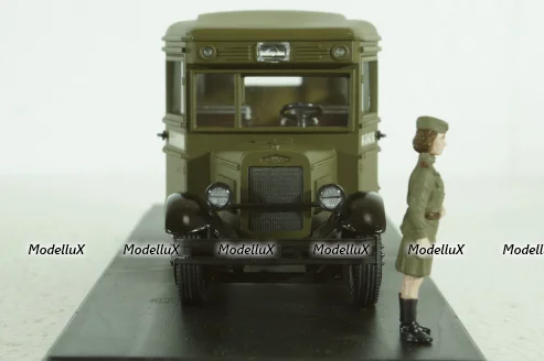 Зис-8 медицинский, с фигуркой санитарки, Miniclassic 1:43