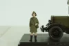 Зис-8 медицинский, с фигуркой санитарки, Miniclassic 1:43