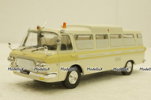 Зил-118А Юность, скорая медецинская помощь, Автомобиль на службе №49, 1:43