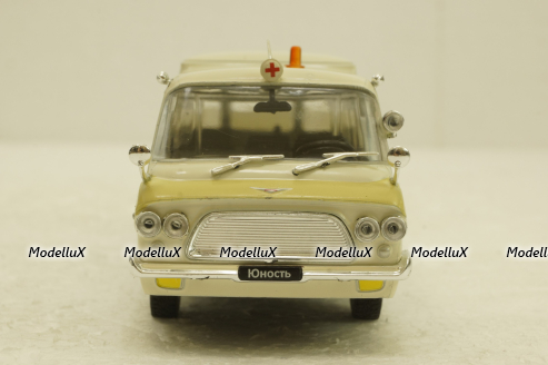 Зил-118А Юность, скорая медецинская помощь, Автомобиль на службе №49, 1:43