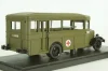 Зис-8 медицинский, с фигуркой санитарки, Miniclassic 1:43