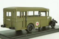 Зис-8 медицинский, с фигуркой санитарки, Miniclassic 1:43