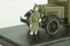 Зис-8 медицинский, с фигуркой санитарки, Miniclassic 1:43