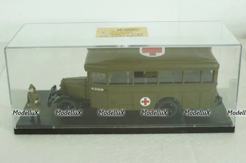 Зис-8 медицинский, с фигуркой санитарки, Miniclassic 1:43