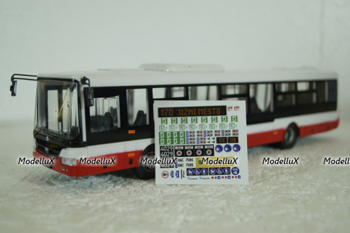 Karosa SOR NB 12, MHD Praha, 143PB-010, Abrex 1:43