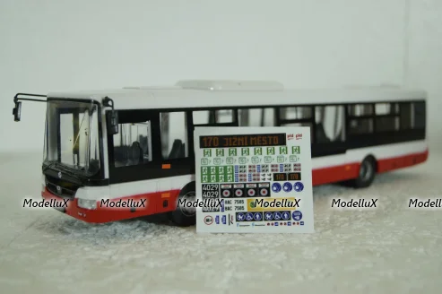 Karosa SOR NB 12, MHD Praha, 143PB-010, Abrex 1:43