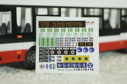 Karosa SOR NB 12, MHD Praha, 143PB-010, Abrex 1:43