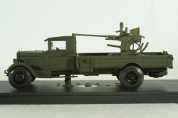 Зис-12 с 37мм автоматической зенитной установкой К-61, 1937г. Miniclassic 1:43