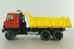 Tatra 815 S1, 6х6 самосвал 1983, красн/желт, RO models 1:43