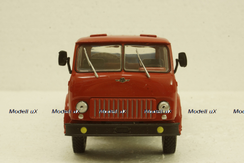 Маз-504 с п/прицепом 9380 красный/синий 1981, Н862, Наш Автопром 1:43