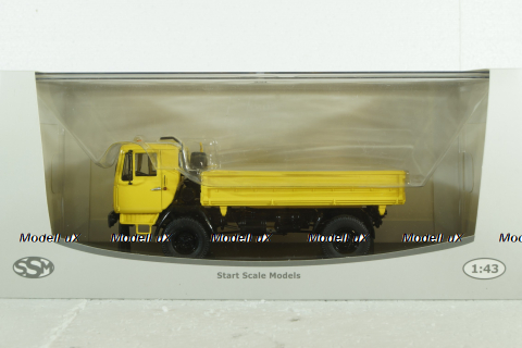 КАЗ-4540 самосвал 4х4, желтый, SSM1431, SSM 1:43