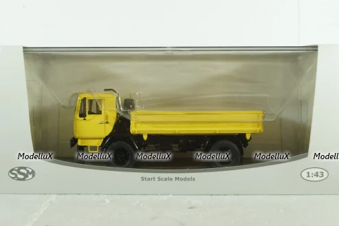 КАЗ-4540 самосвал 4х4, желтый, SSM1431, SSM 1:43