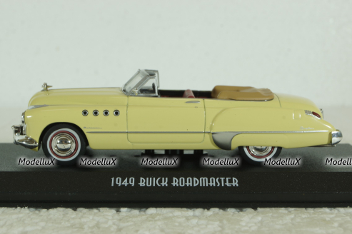 Buick Roadmaster 1949 Movie Rain Man, 1988, beige, 86618, Greenlight 1:43