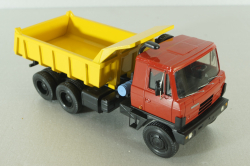 Tatra 815 S1, 6х6 самосвал 1983, красн/желт, RO models 1:43