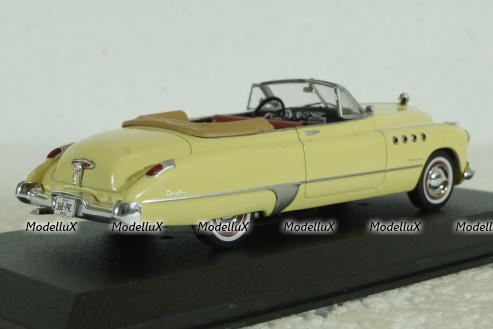 Buick Roadmaster 1949 Movie Rain Man, 1988, beige, 86618, Greenlight 1:43