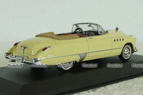 Buick Roadmaster 1949 Movie Rain Man, 1988, beige, 86618, Greenlight 1:43