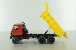 Tatra 815 S1, 6х6 самосвал 1983, красн/желт, RO models 1:43