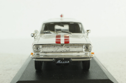 Газ-2403, Скорая, белая в боксе, Автолегенды СССР 1:43