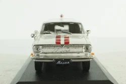 Газ-2403, Скорая, белая в боксе, Автолегенды СССР 1:43