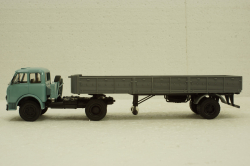 Маз-504 с п/прицепом 9380 синий/серый 1986, Н861, Наш Автопром 1:43