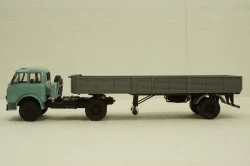 Маз-504 с п/прицепом 9380 синий/серый 1986, Н861, Наш Автопром 1:43