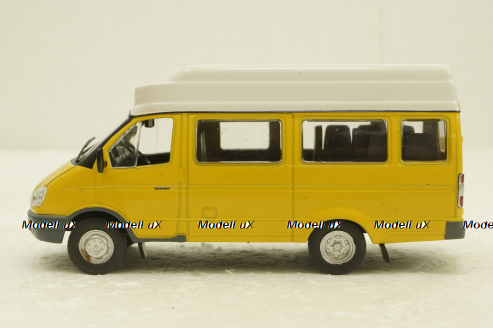 Газ-322131 Газель, маршрутное такси, Автомобиль на службе №51, 1:43