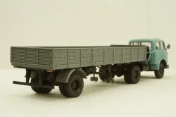 Маз-504 с п/прицепом 9380 синий/серый 1986, Н861, Наш Автопром 1:43