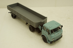 Маз-504 с п/прицепом 9380 синий/серый 1986, Н861, Наш Автопром 1:43