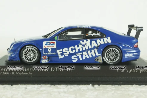 Mercedes CLK Coupe, DTM 2001, Team Manthey, B. Maylaender, 400013109, Minichamps 1:43