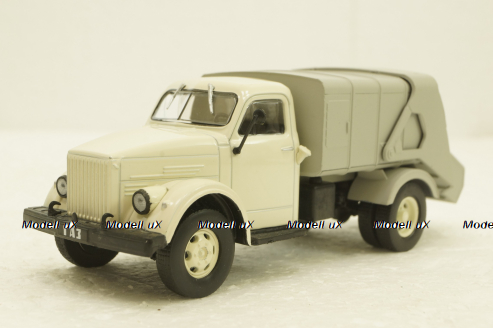 Газ-51А, мусоровоз, Автомобиль на службе №49, 1:43
