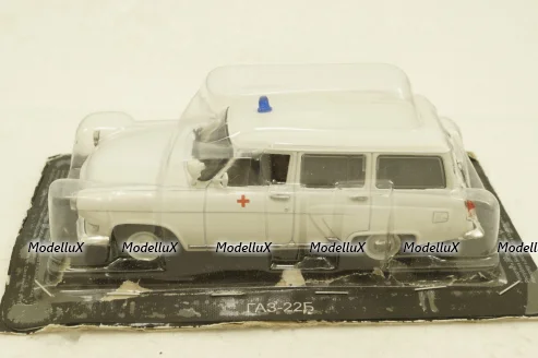 Газ-22Б, медицинский, Автомобиль на службе №65, 1:43