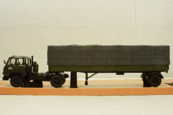 Маз-504В с п/прицепом 9380 (1/2) зеленый, Н787, Наш Автопром 1:43