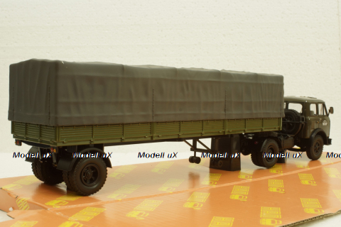 Маз-504В с п/прицепом 9380 (1/2) зеленый, Н787, Наш Автопром 1:43