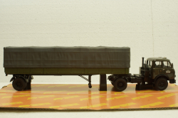 Маз-504В с п/прицепом 9380 (1/2) зеленый, Н787, Наш Автопром 1:43