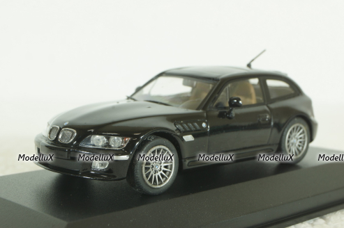 BMW Z3 Coupe, 2001, sapphire black metallic, 400029020, Minichamps 1:43
