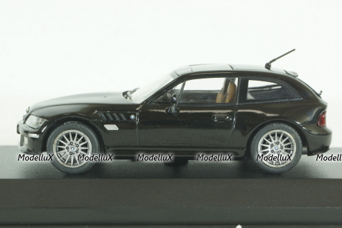 BMW Z3 Coupe, 2001, sapphire black metallic, 400029020, Minichamps 1:43