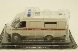 Газ-32214 Газель, скорая помощь, Автомобиль на службе №11, 1:43 Уценка!