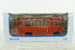 ПАЗ-672М пожарный, Советский Автобус 1:43 Уценка!