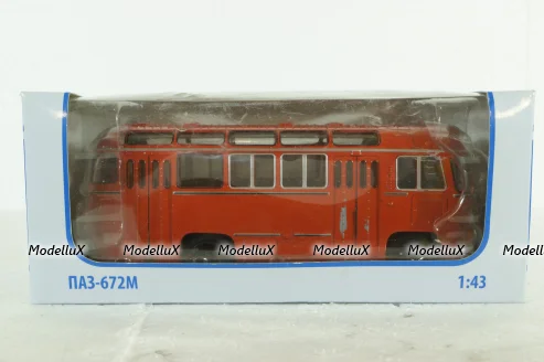 ПАЗ-672М пожарный, Советский Автобус 1:43 Уценка!