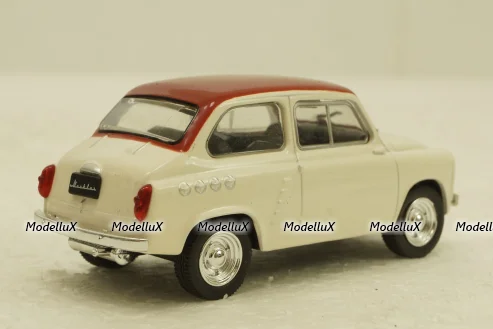 Москвич-444, белый, Автолегенды СССР №235, 1:43